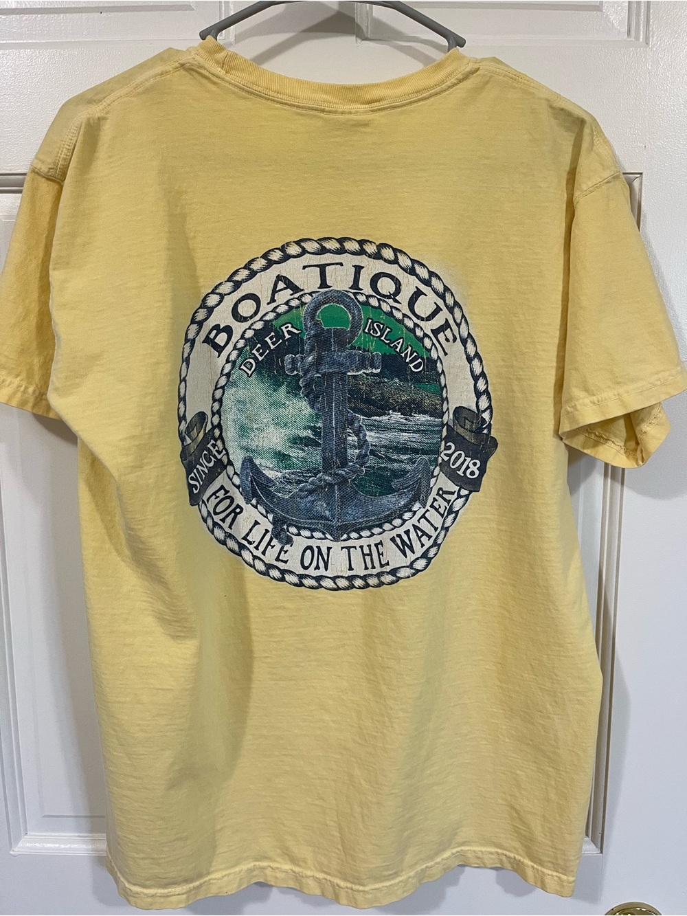 Boatique - Deer Island t shirt